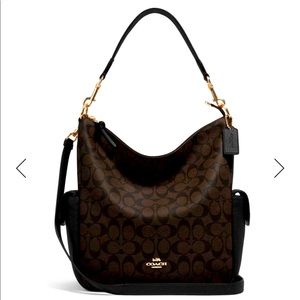 Coach Pennie Shoulder Bag In Signature Canvas